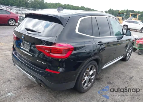 2021 BMW X3 Sdrive30I из США, поврежденный, VIN 5UXTY3C08M9E51862
